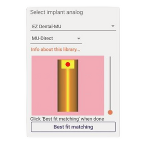 Exocad Library for EZ Scanbody+Abutment